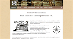 Desktop Screenshot of drehorgelclub.de