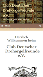 Mobile Screenshot of drehorgelclub.de